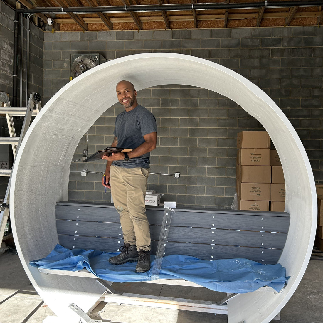 I Painted A Mural on a Wind Turbine!