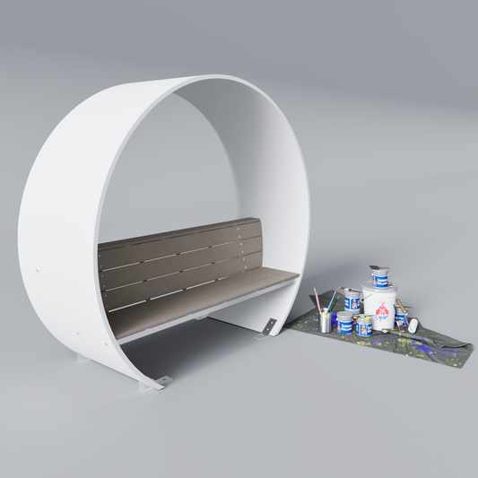 Covered Bench Primed