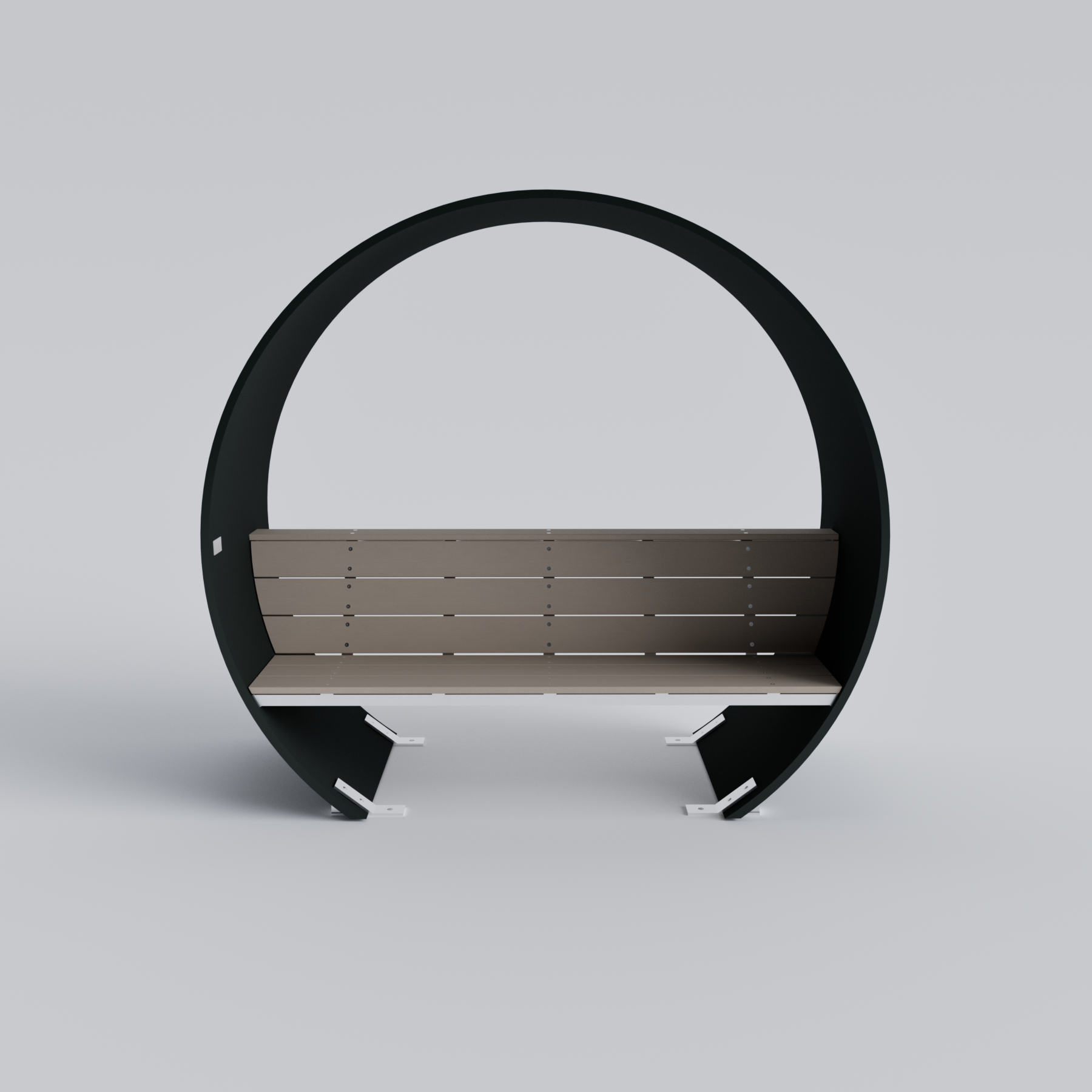 Covered Wind Turbine Blade Bench Jasper