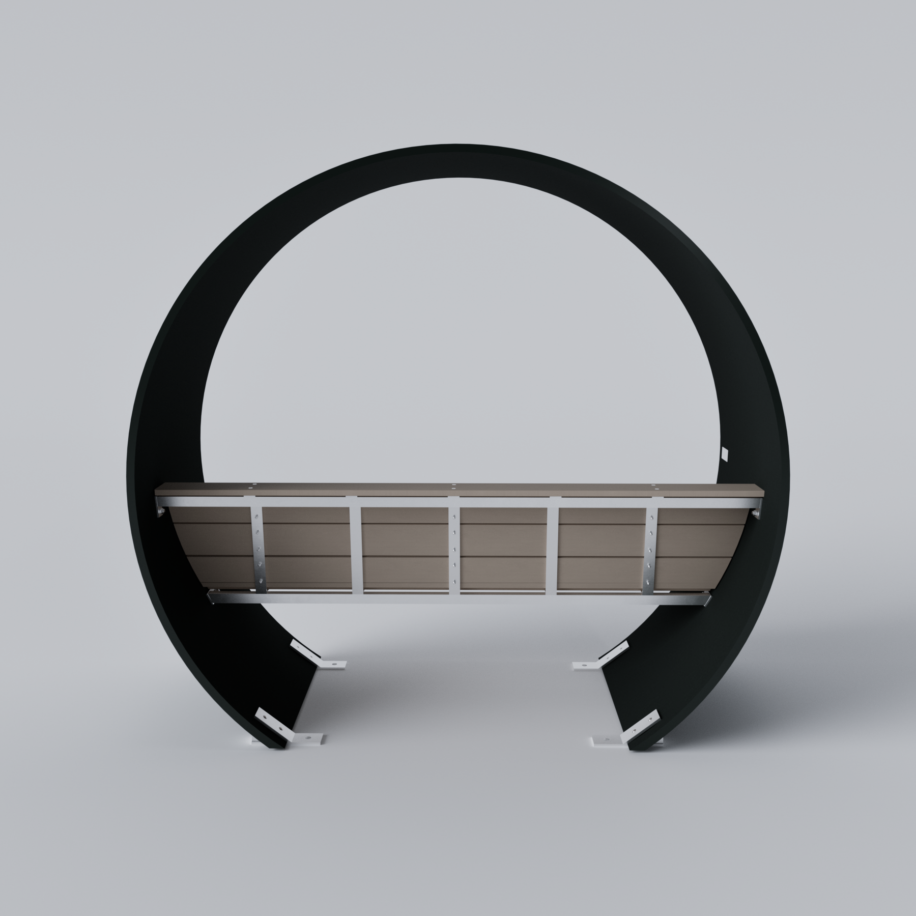 Covered Wind Turbine Blade Bench Jasper