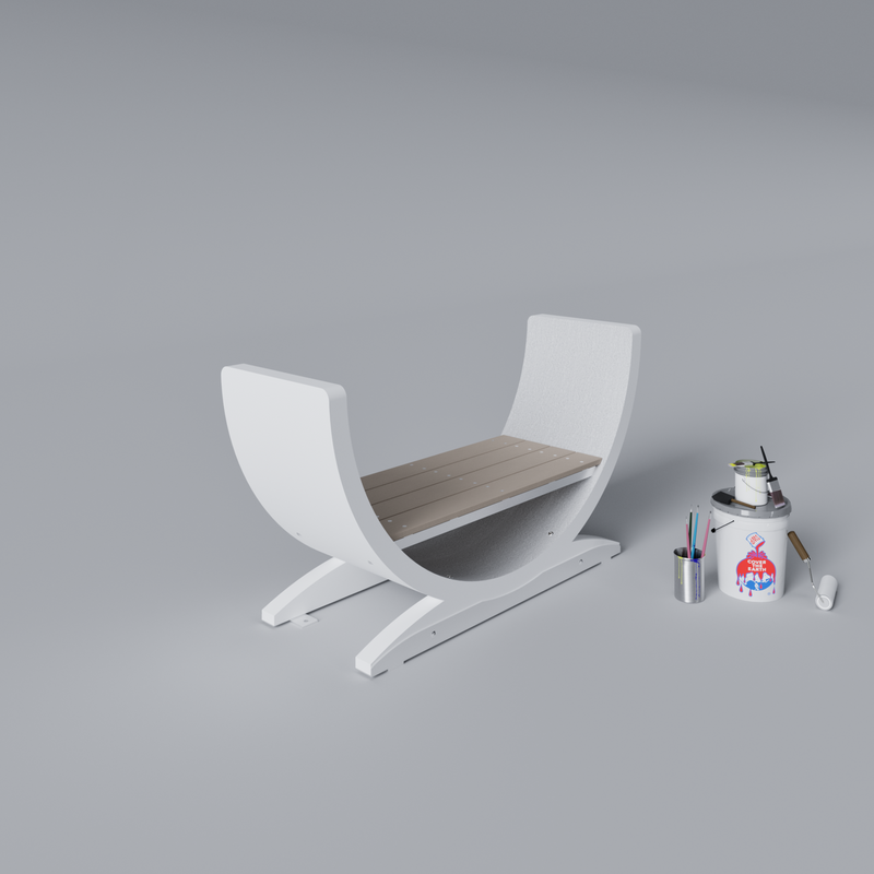 Wind Turbine Blade Open Bench Primed