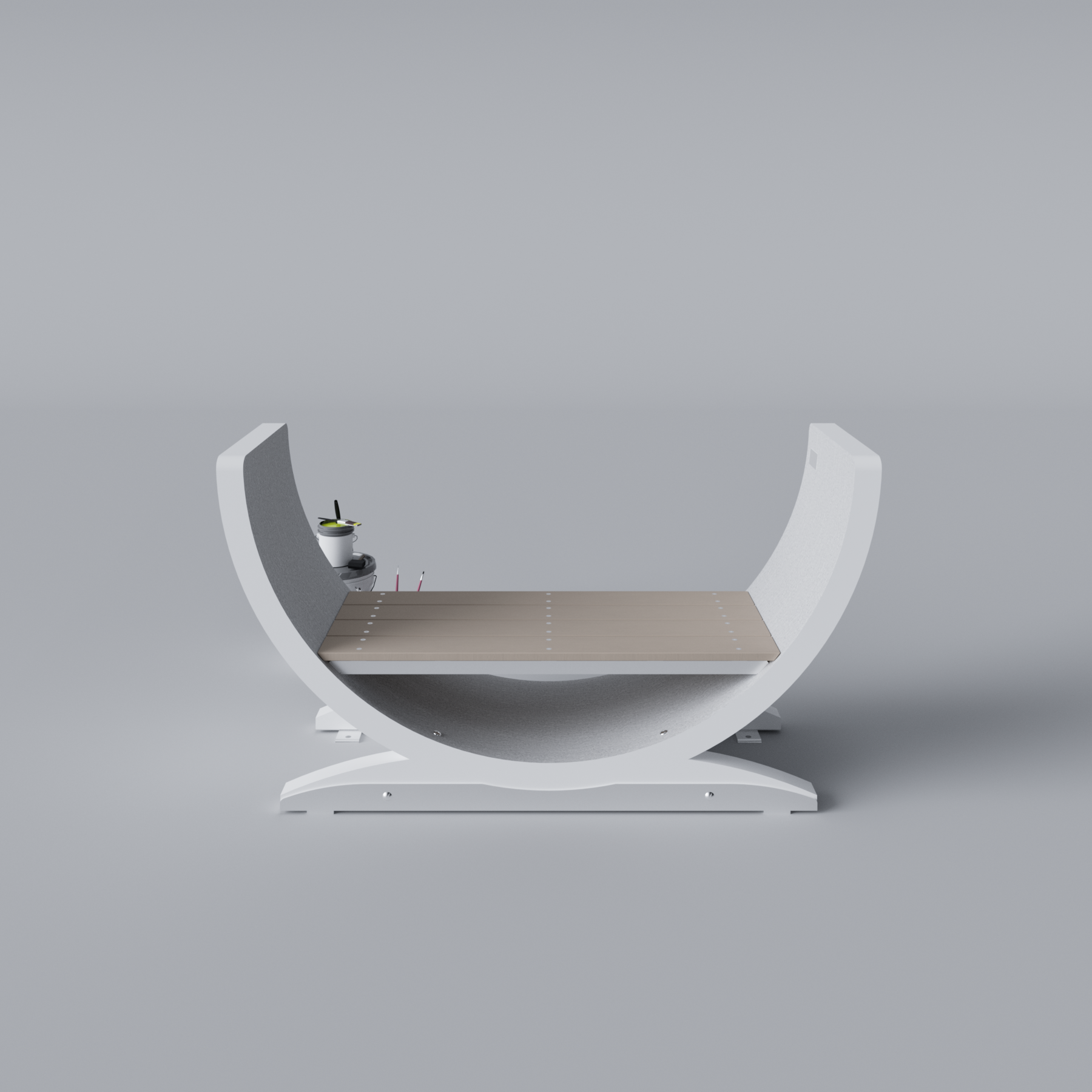 Wind Turbine Blade Open Bench Primed