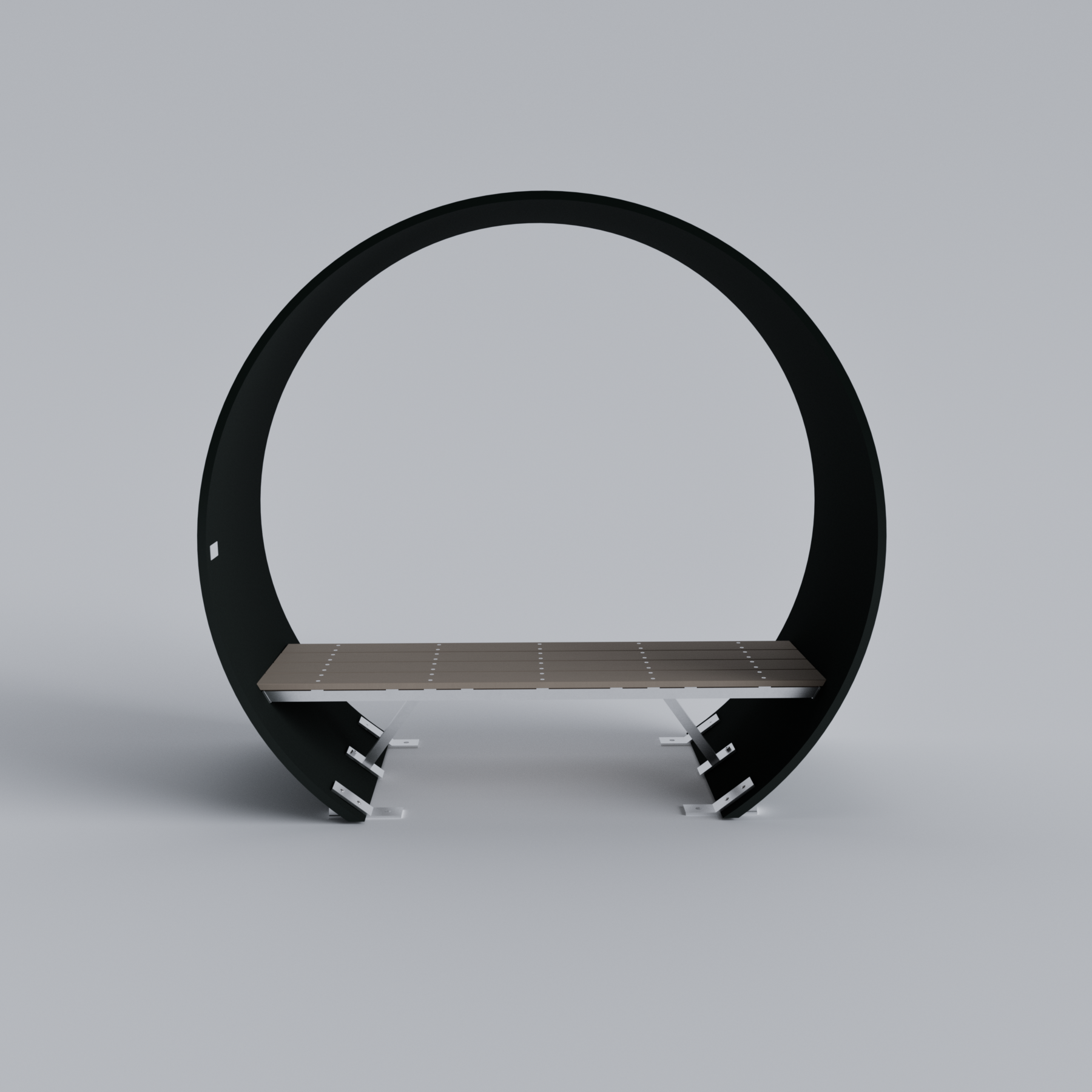 Wind Turbine Blade Covered Bench Jasper