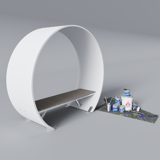 Covered Bench Primed