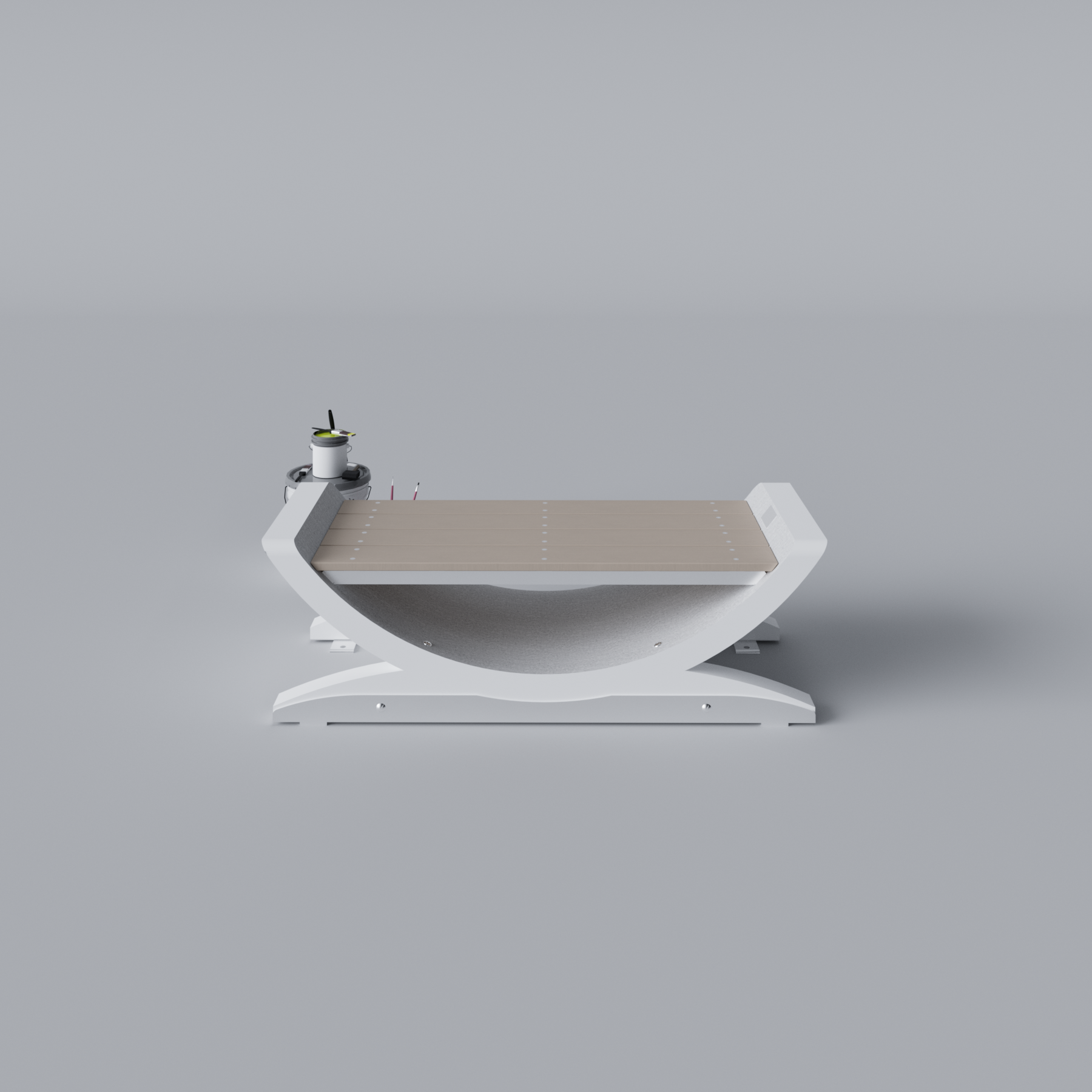 Wind Turbine Blade Open Bench Primed